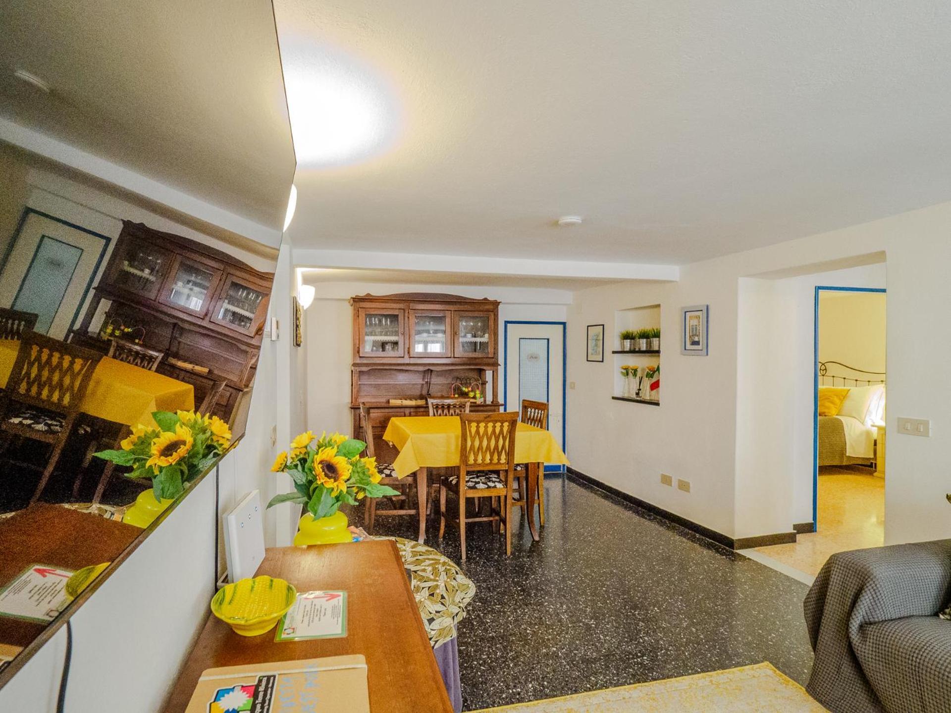 Mainetta Sea View Apartment With Ac Вернацца Экстерьер фото